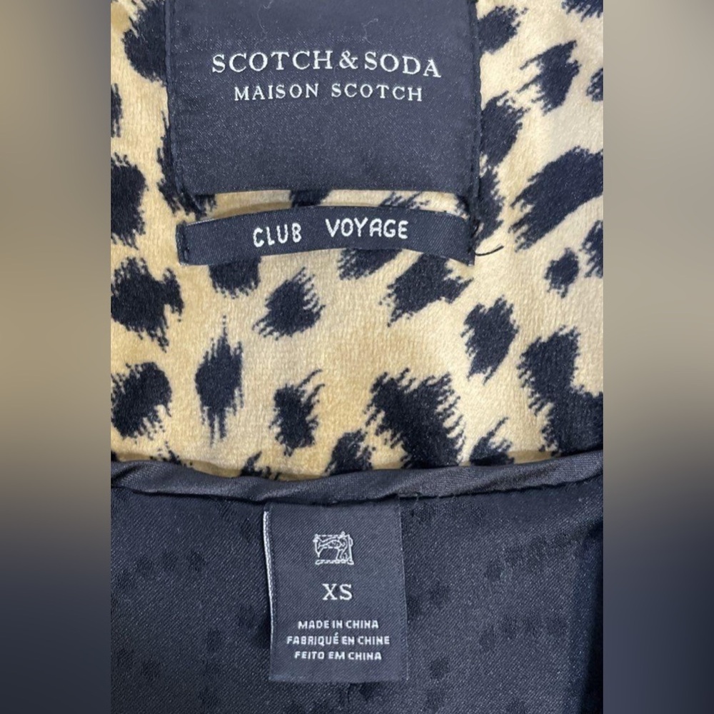 Scotch & Soda Animal Print Jacket - Picture 7 of 10